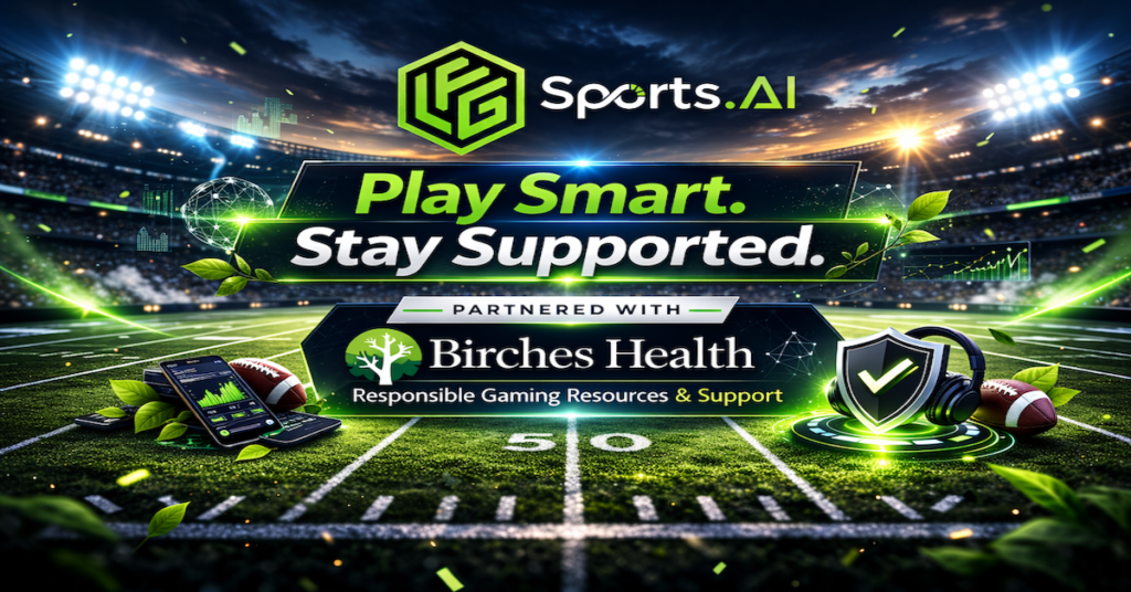 LFG Sports AI partnership with Birches Health promoting responsible gaming resources and support